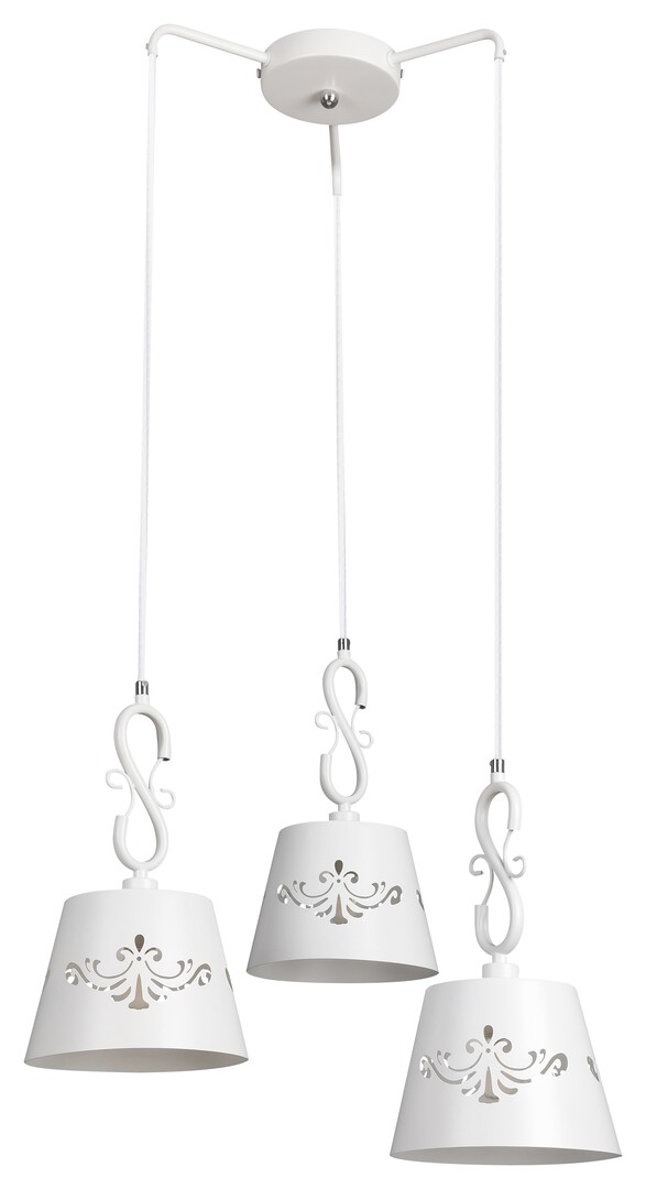 Rabalux Anna závesné svietidlo 3x40 W biela 2234