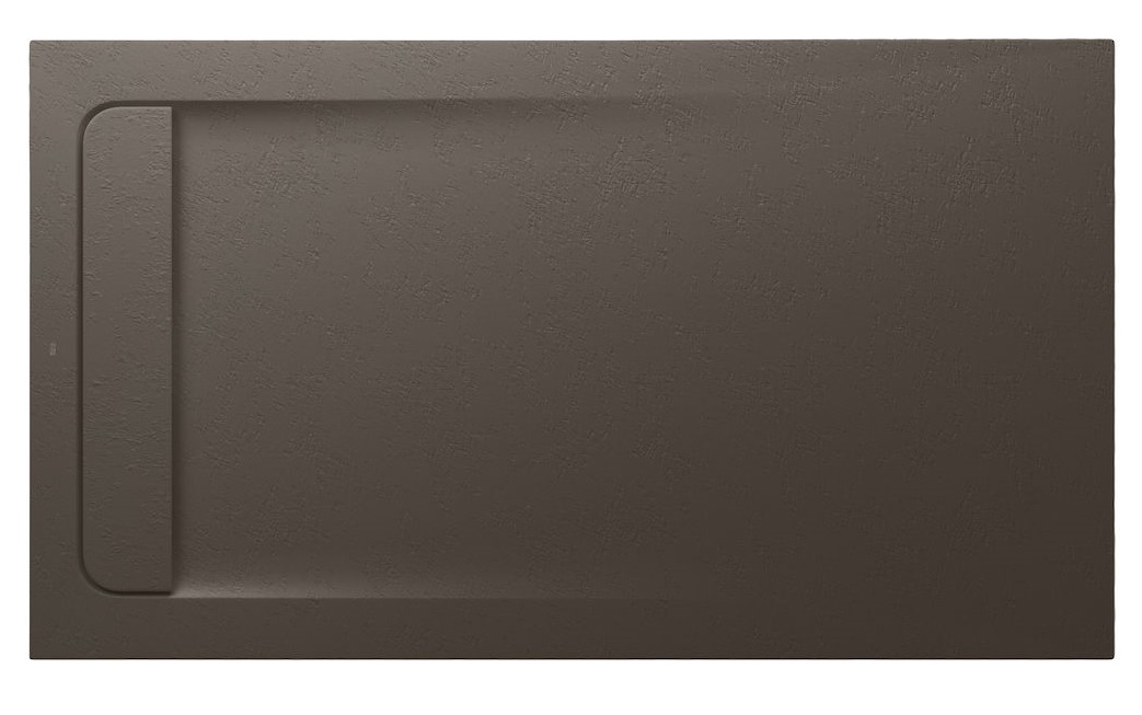 Roca Aquos obdĺžniková sprchová vanička so sifónom 140x80 cm kávová AP60157832001660