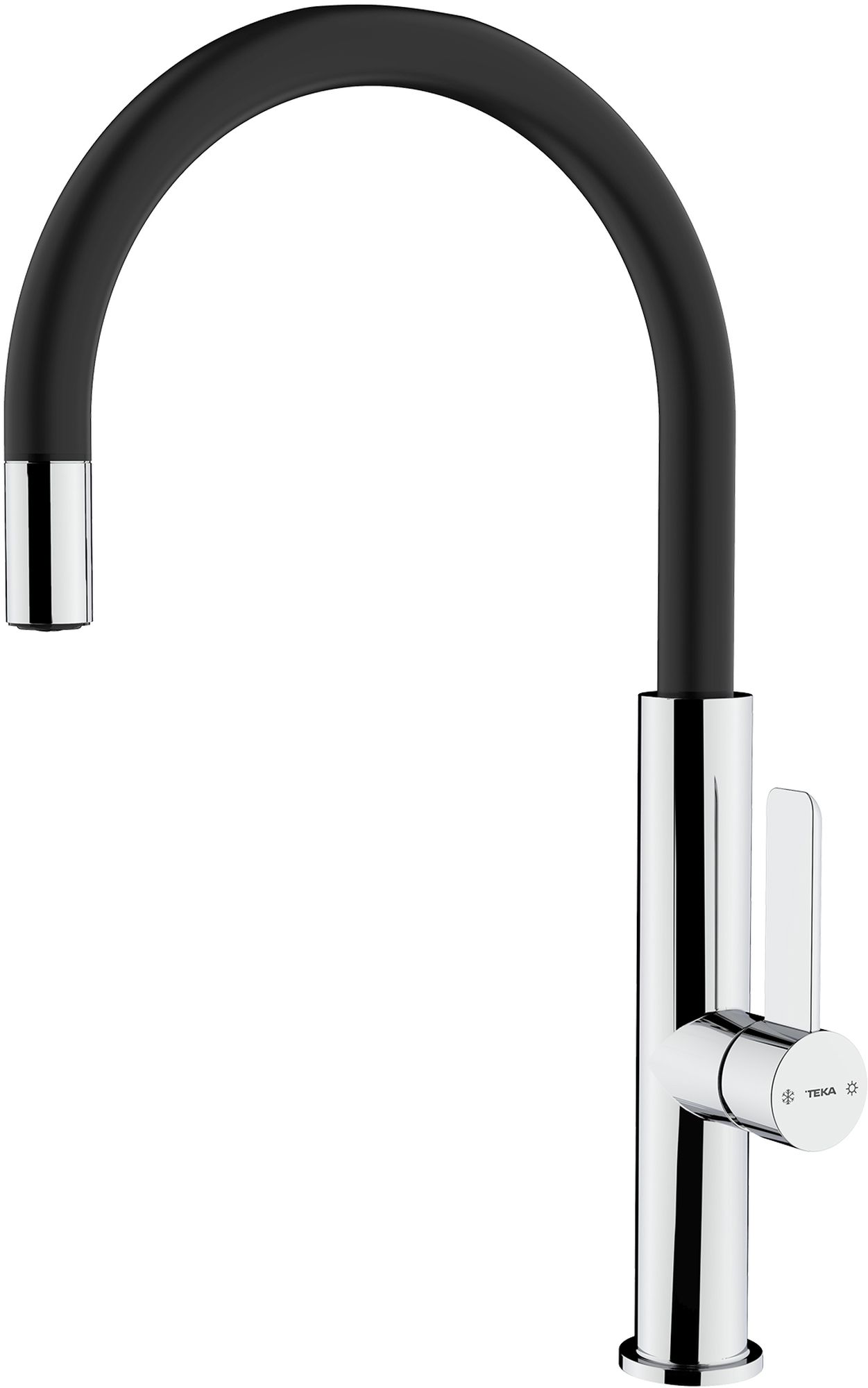 Teka FOT kuchynská batéria stojánková chrómová-čierna 116030023