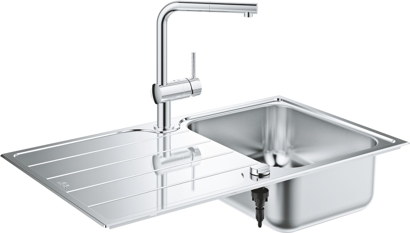 Grohe Minta drez s batériou oceľová/oceľová 31573SD1