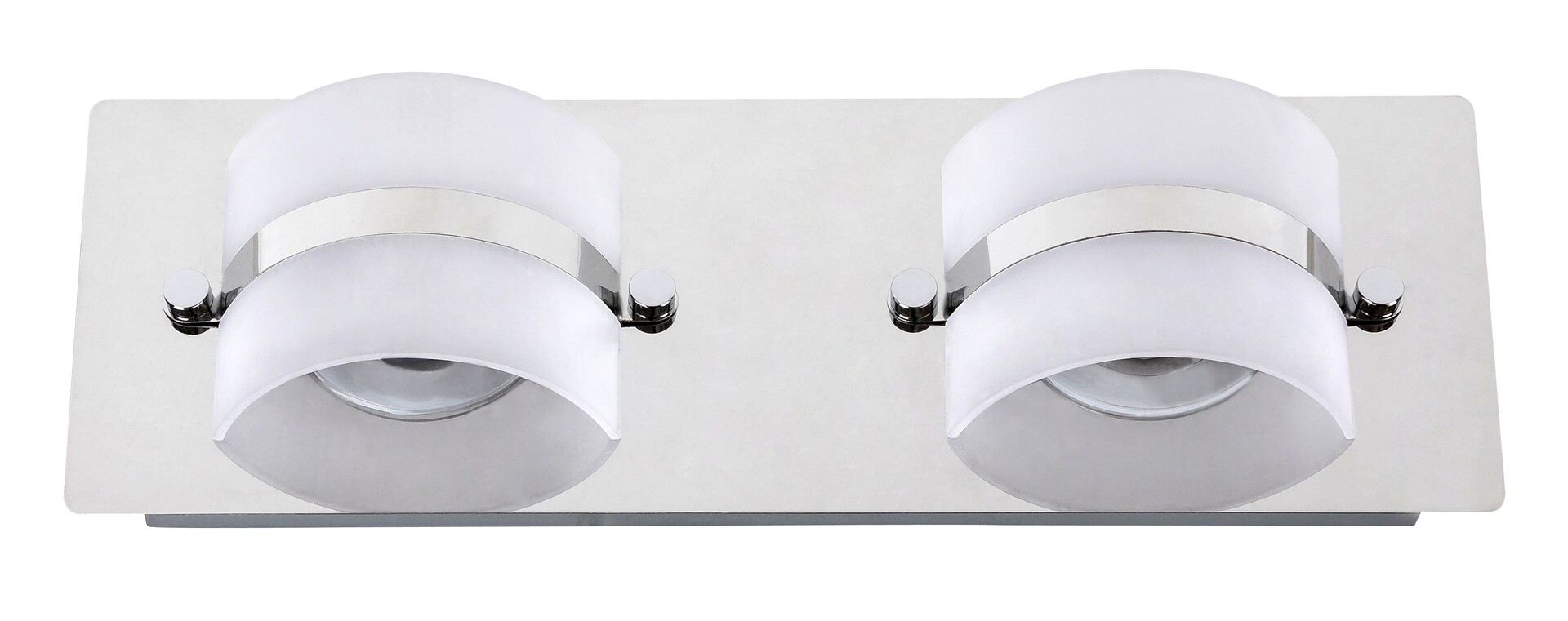 Rabalux Tony nástenná lampa 2x5 W chrómová-opálové sklo 5490