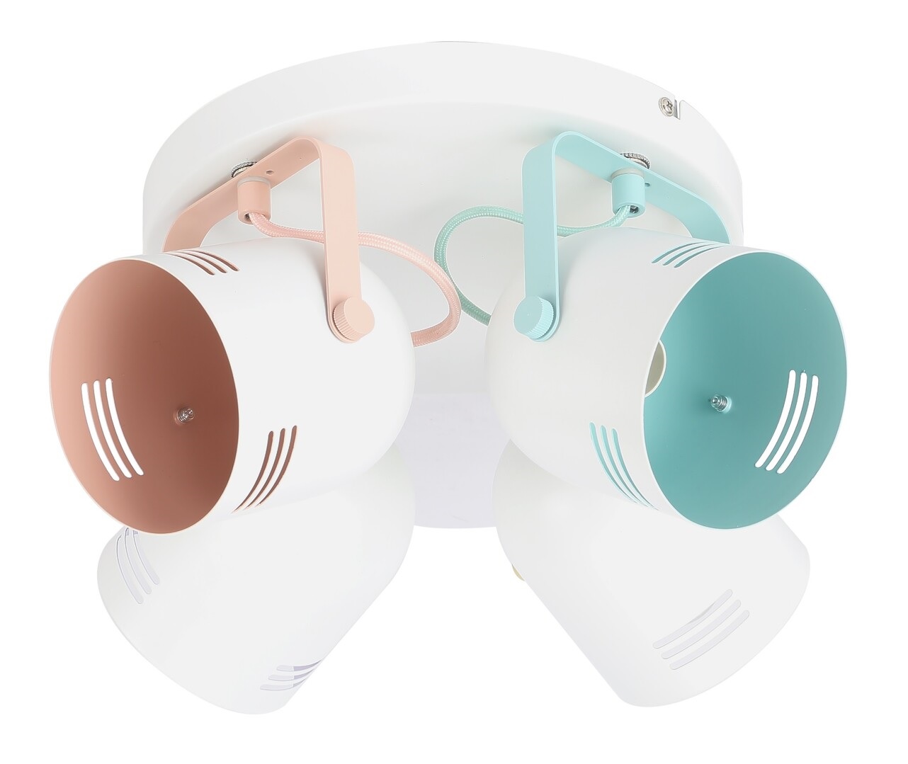 Rabalux Minuet stropné svietidlo 4x40 W biela-viacfarebná 7014