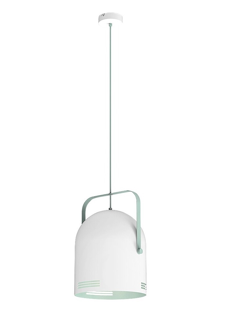 Rabalux Minuet závesné svietidlo 1x40 W biela-mätová 7016