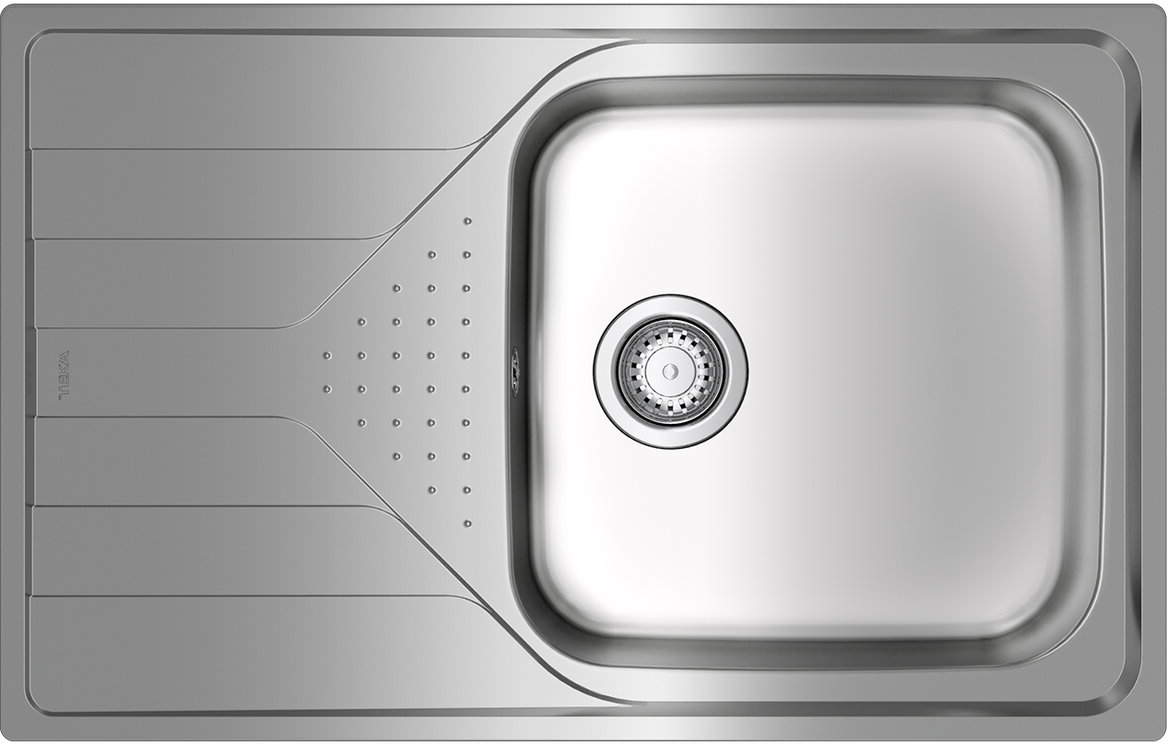 Teka Universe oceľový drez so sifónom 79x50 cm 115110030