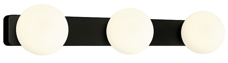 Nowodvorski Lighting Brazos nástenná lampa 3x25 W biela-čierna 8056