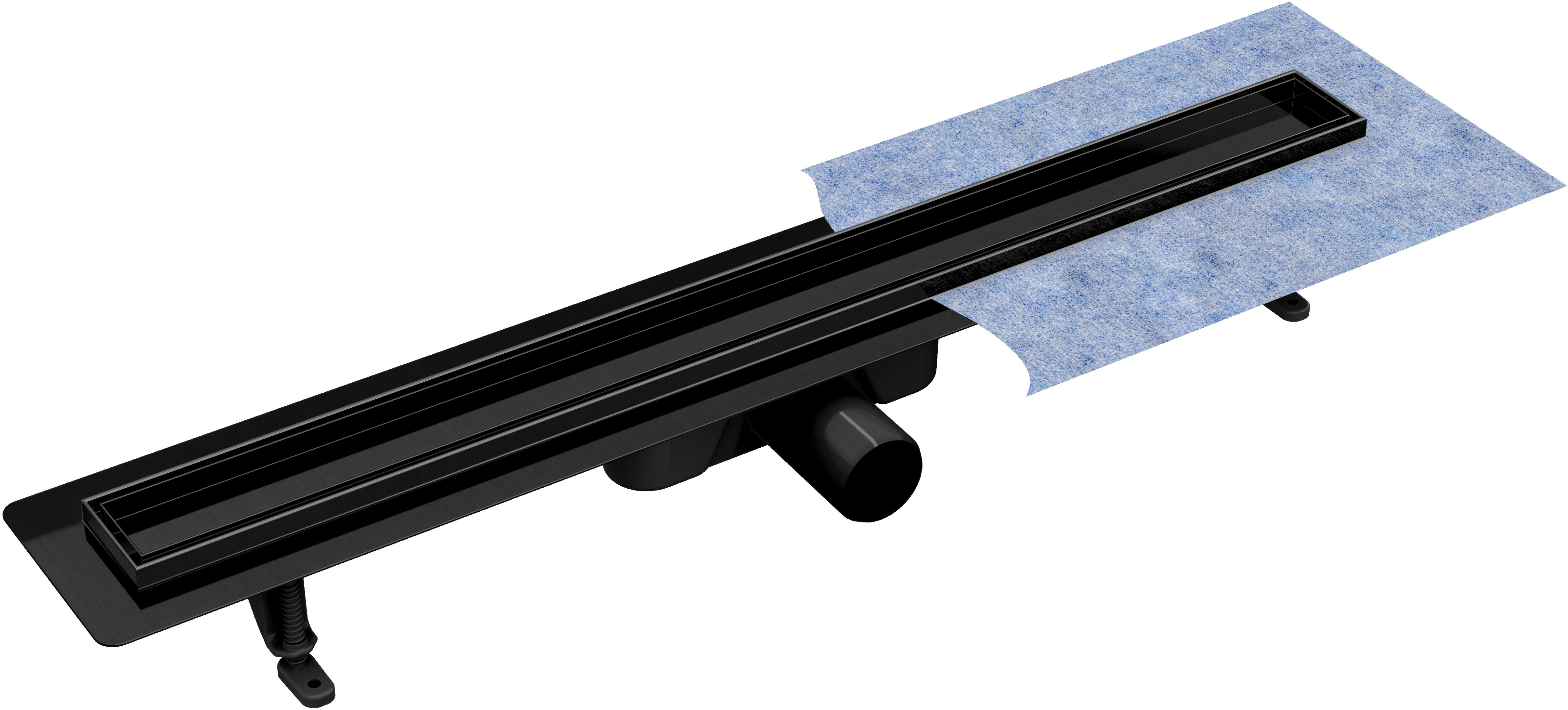 Besco Virgo Nero Duo sprchový odtok 90 cm čierna OL-90-VN