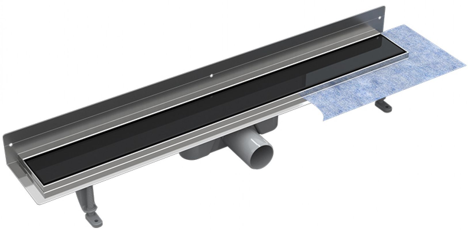 Besco Virgo Next Black sprchový odtok 70 cm čierna OL-70-VNB