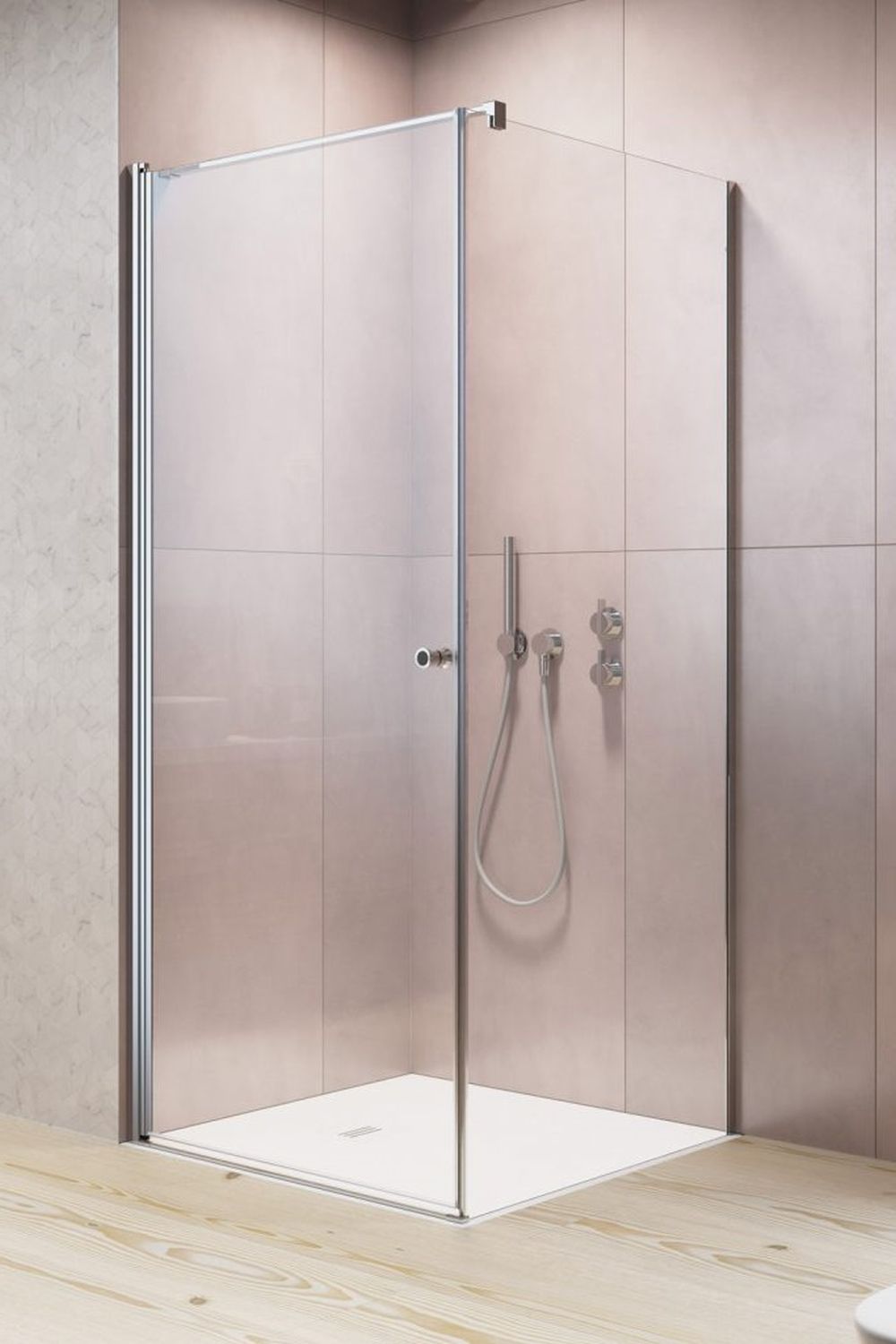 Radaway Eos KDJ I sprchovací kút 80x80 cm obdĺžniková 137513-01-01L
