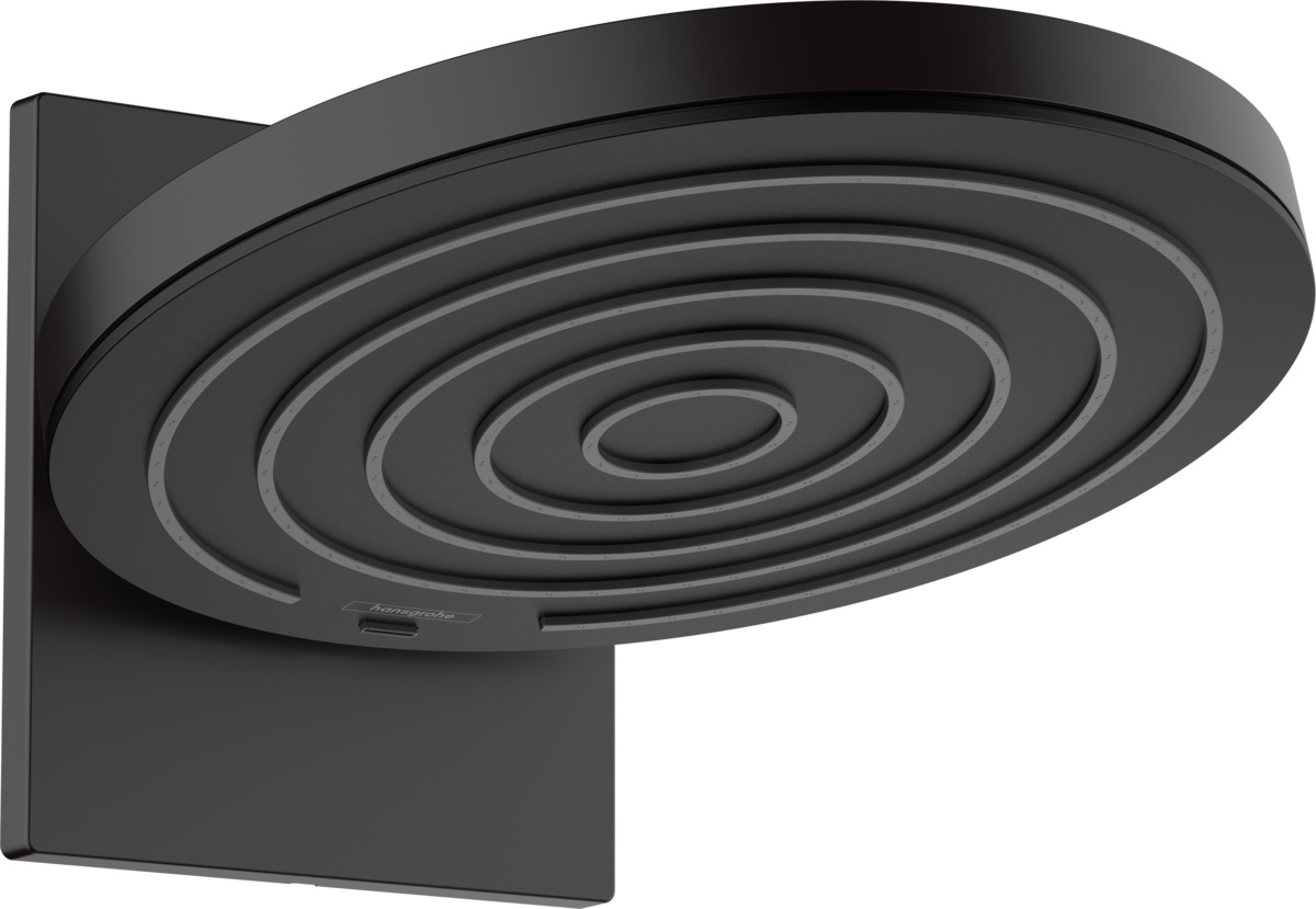 Hansgrohe Pulsify horná/hlavová sprcha 26x26 cm okrúhly čierna 24150670