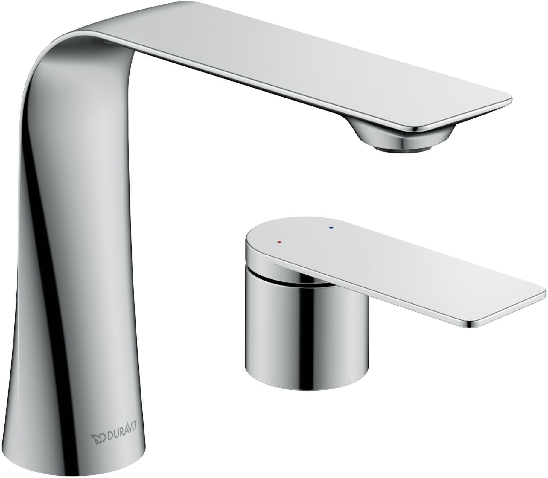 Duravit D.1 umývadlová batéria stojanková chrómová D11120002010