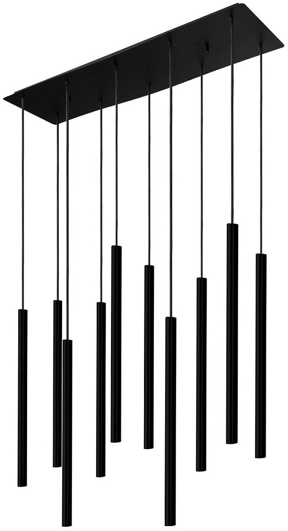 Nowodvorski Lighting Laser závesné svietidlo viac ako 6x10 W čierna 8923