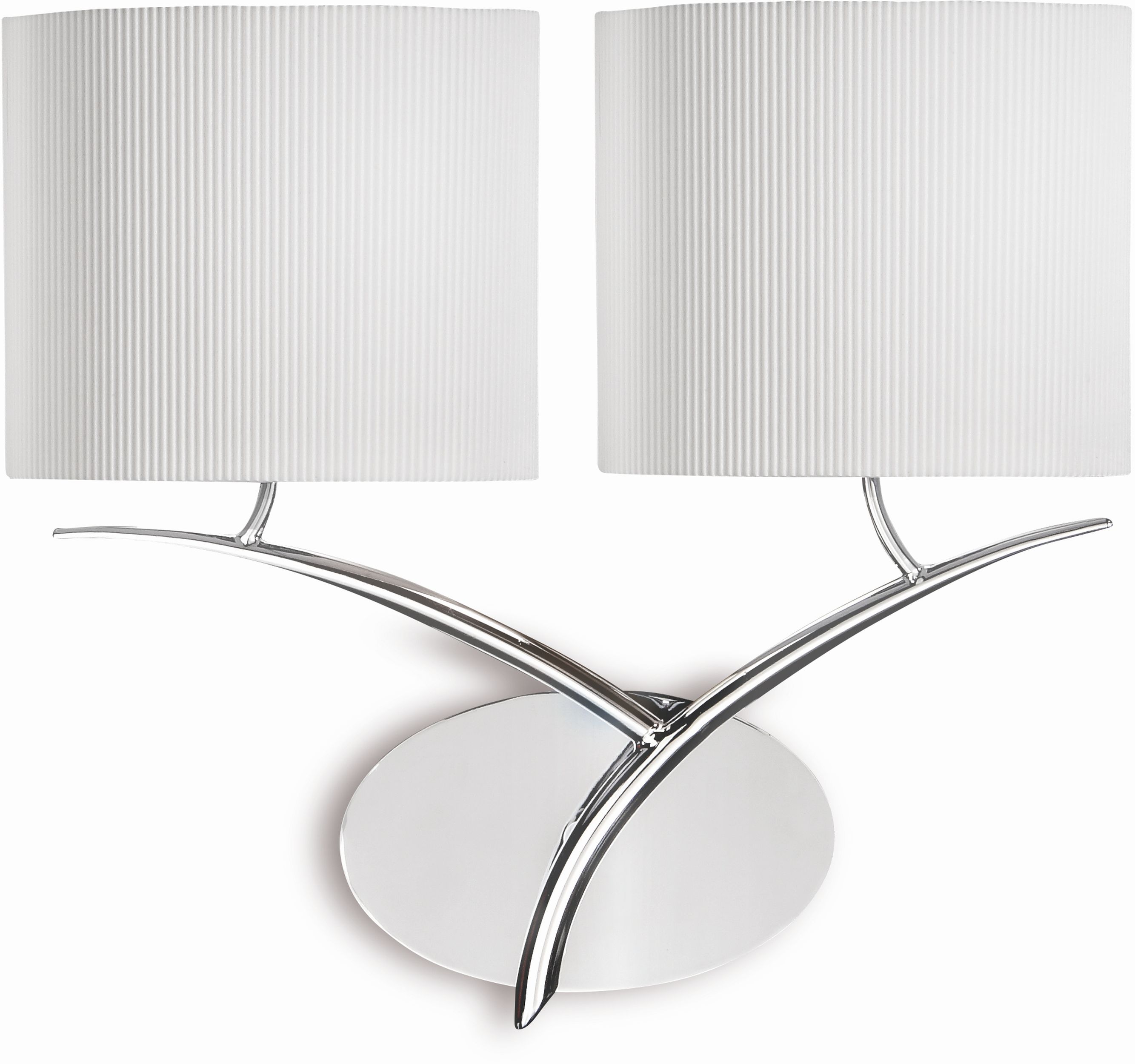 Mantra Eve nástenná lampa 2x20 W biela-chrómová 1135