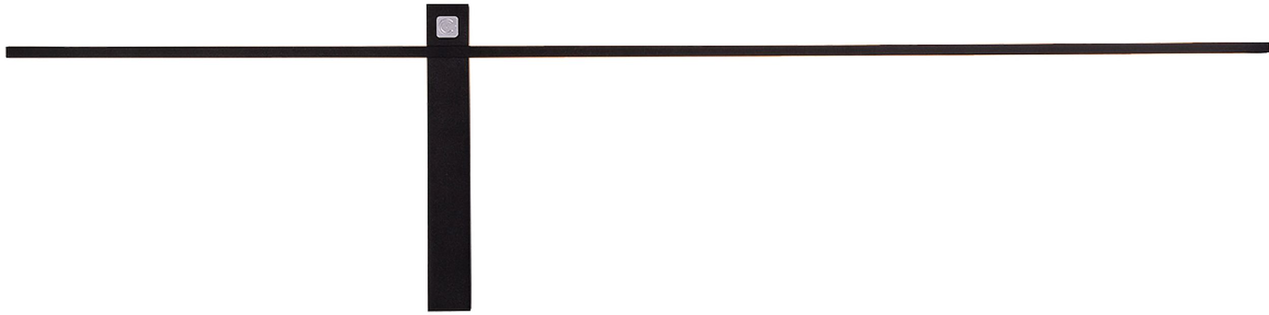 Nowodvorski Lighting Impulse nástenná lampa 1x10 W čierna 8116