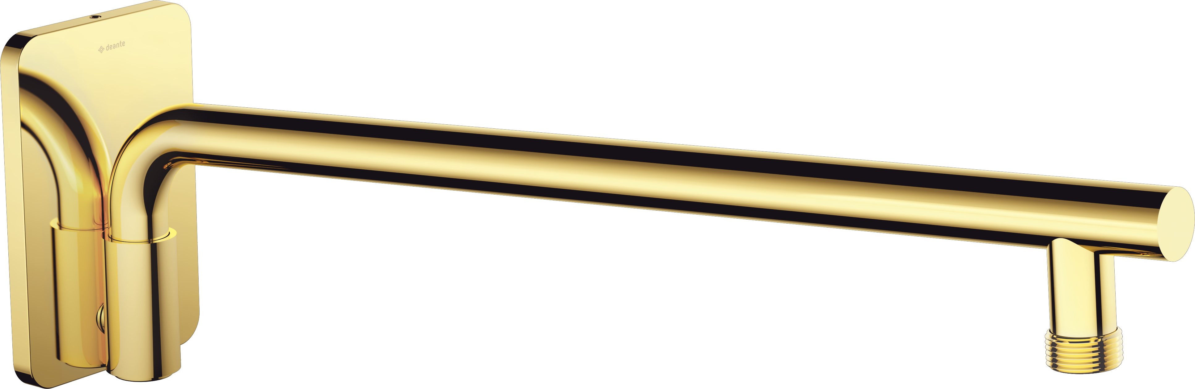 Deante Cascada nástenné rameno zlatá NAC_Z40K