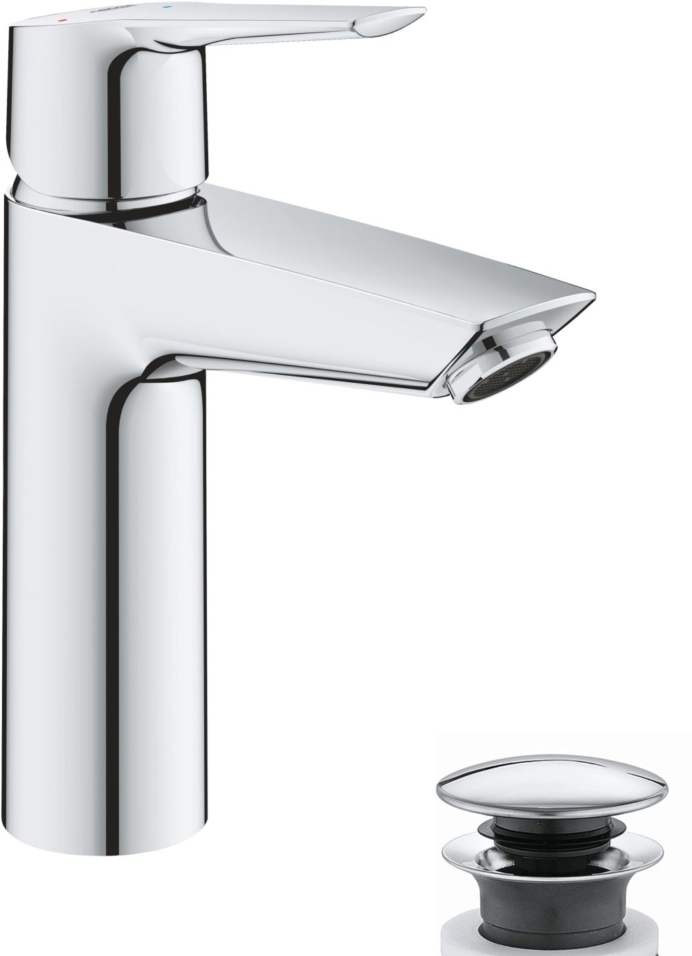 Grohe Start umývadlová batéria stojanková StarLight Chrome 23746002