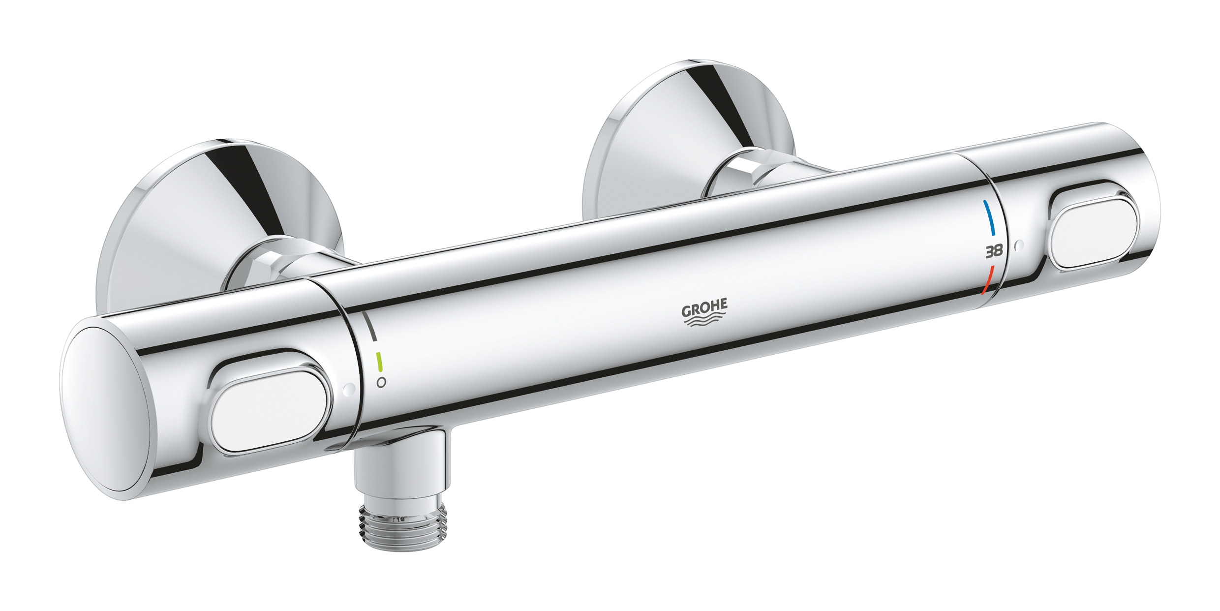 Grohe Precision sprchová batéria nástenná s termostatom chrómová 34840000