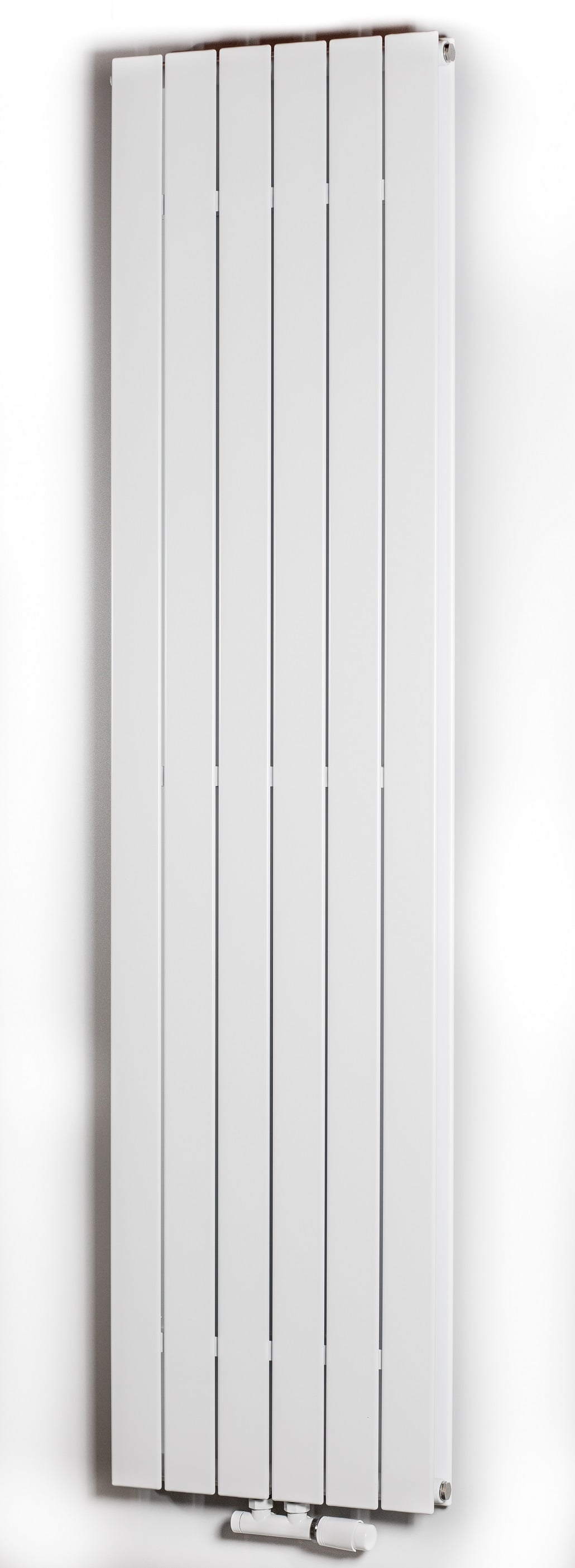 Luxrad Niagara Podwójna dekoratívny radiátor 200x29.5 cm podłączenie dolné biela NIAP20002959003ZDC