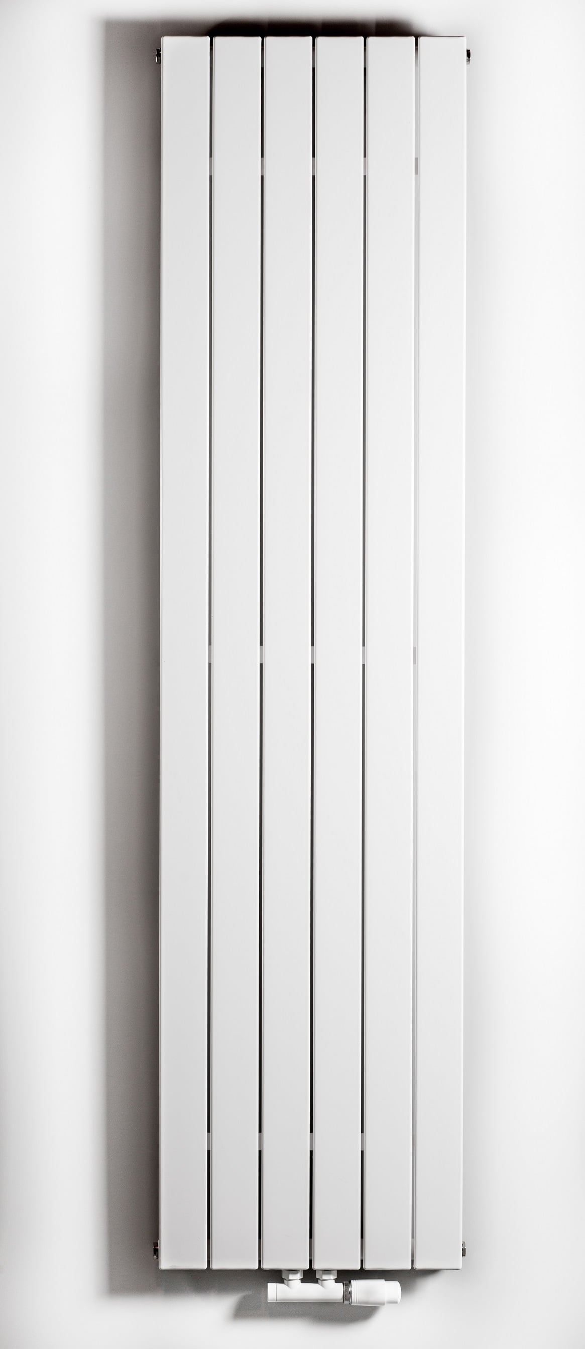 Luxrad Niagara Pojedyncza dekoratívny radiátor 200x74.5 cm podłączenie dolné biela NIA20007459003ZDC