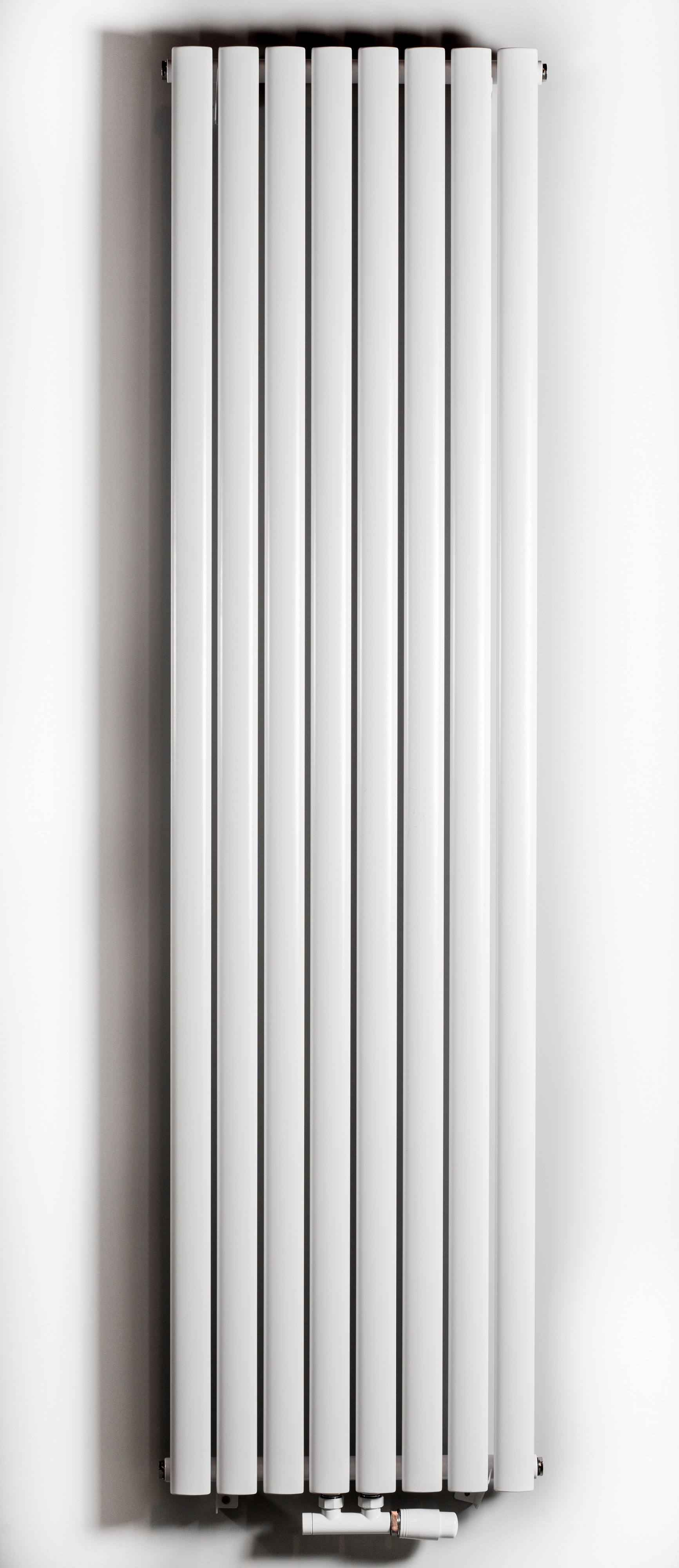 Luxrad Fortuna Pojedyncza dekoratívny radiátor 60x81.6 cm podłączenie dolné biela FOR6008169003ZDC