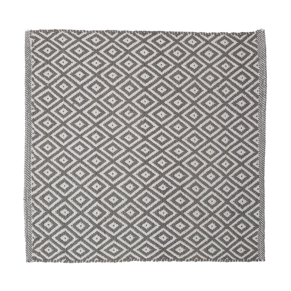 Sealskin Trellis koberček do kúpeľne 60x60 cm štvorec sivá 800108
