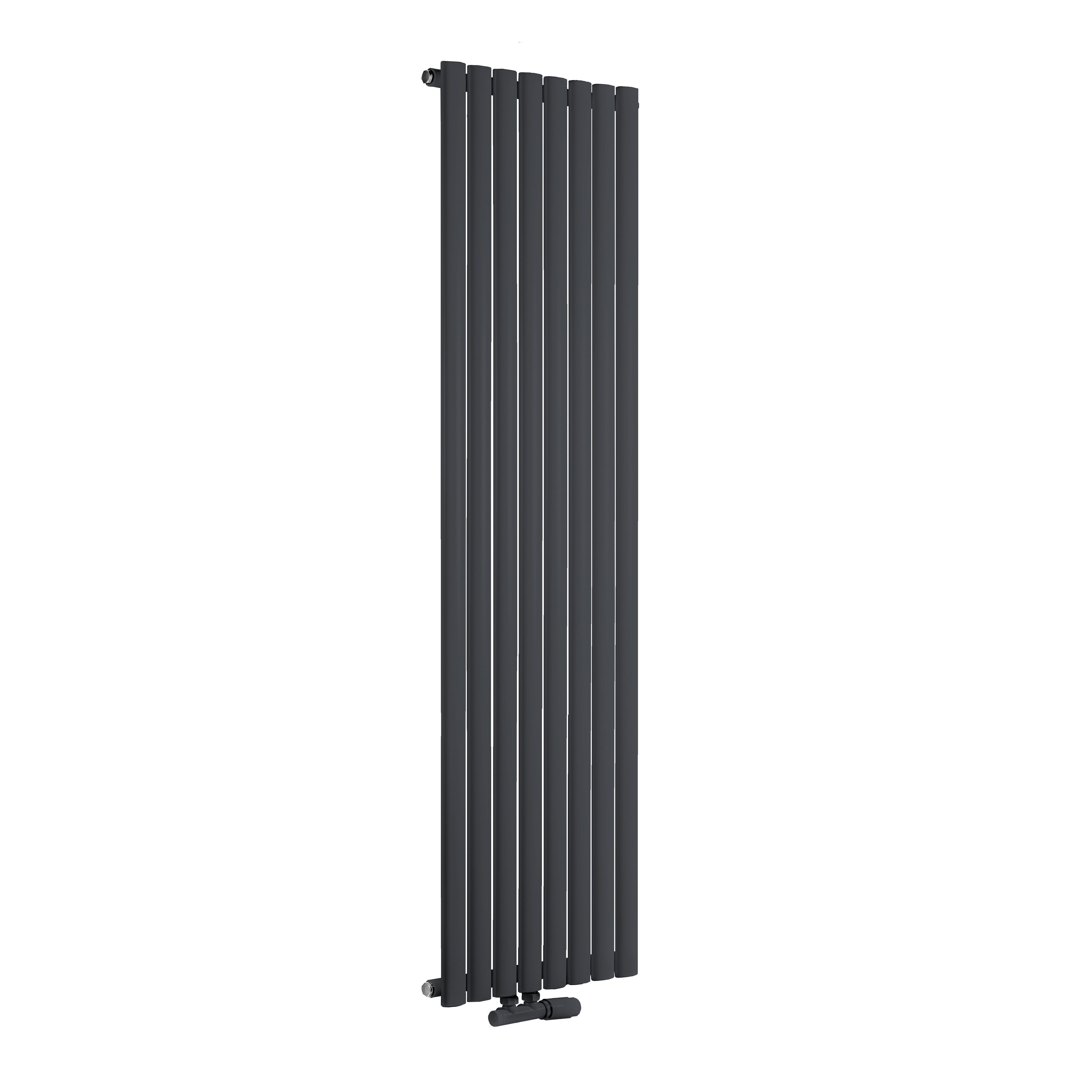 Luxrad Fortuna Pojedyncza dekoratívny radiátor 180x64.2 cm podłączenie dolné FOR18006427016ZDC