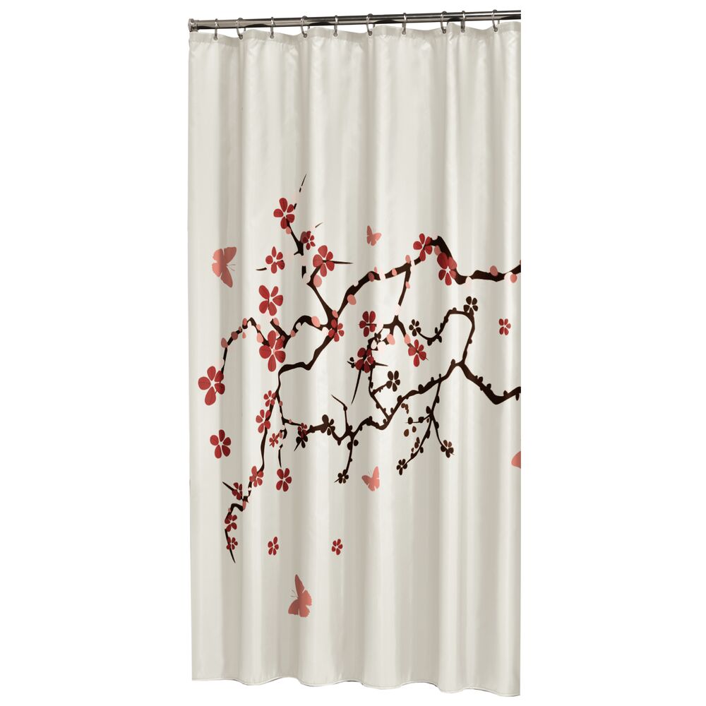 Sealskin Blossom sprchový záves 200x180 cm biela-viacfarebná 233451359