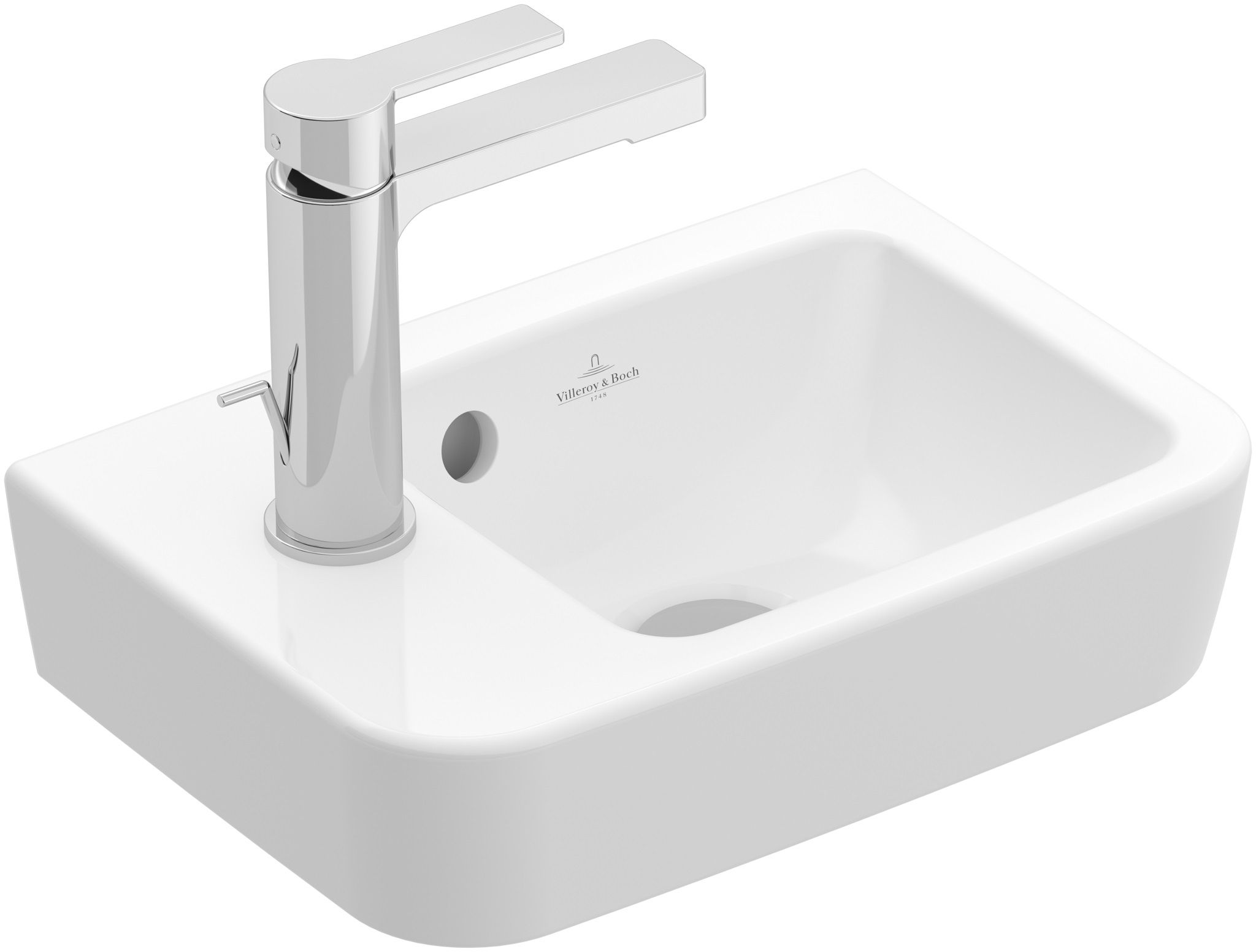 Villeroy & Boch O.Novo umývadlo 36x25 cm obdĺžnik klasické umývadlo biela 43423601