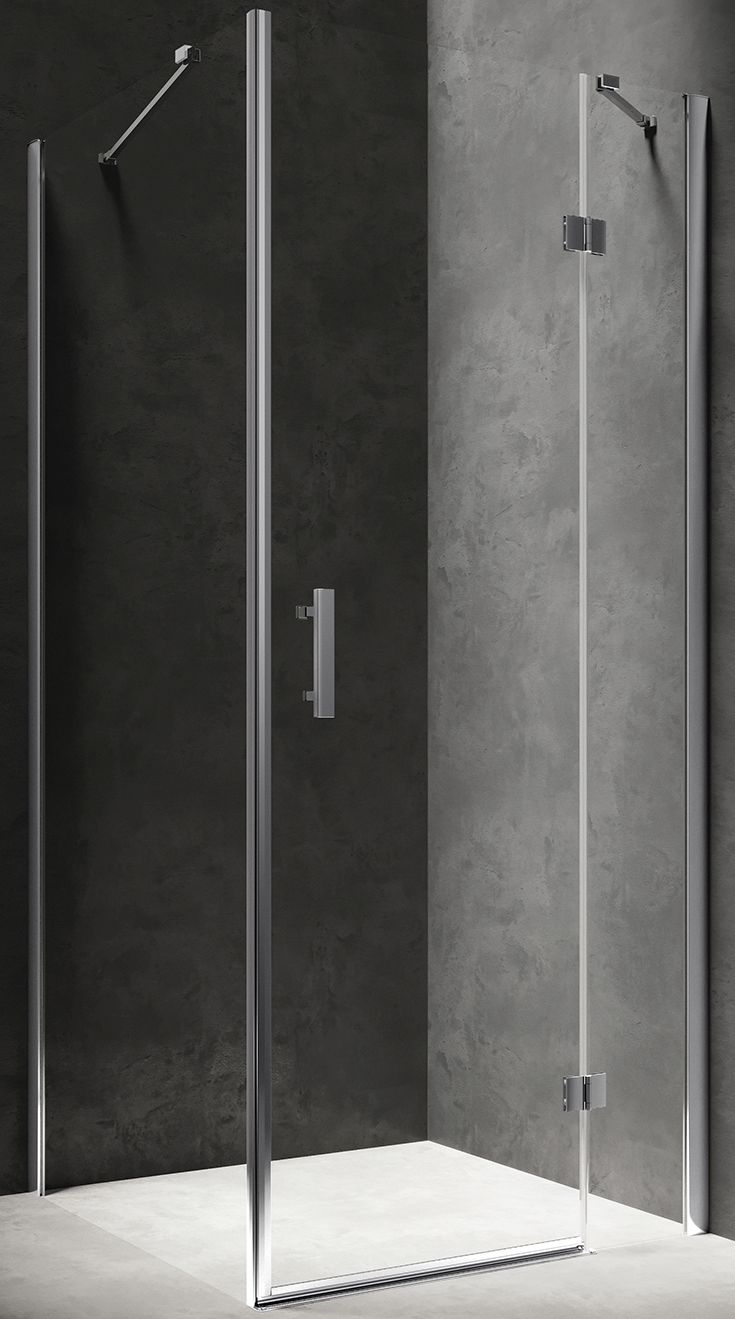 Omnires Manhattan sprchovací kút 80x80 cm obdĺžniková chromová lesklé/priehľadné sklo MH8080CRTR