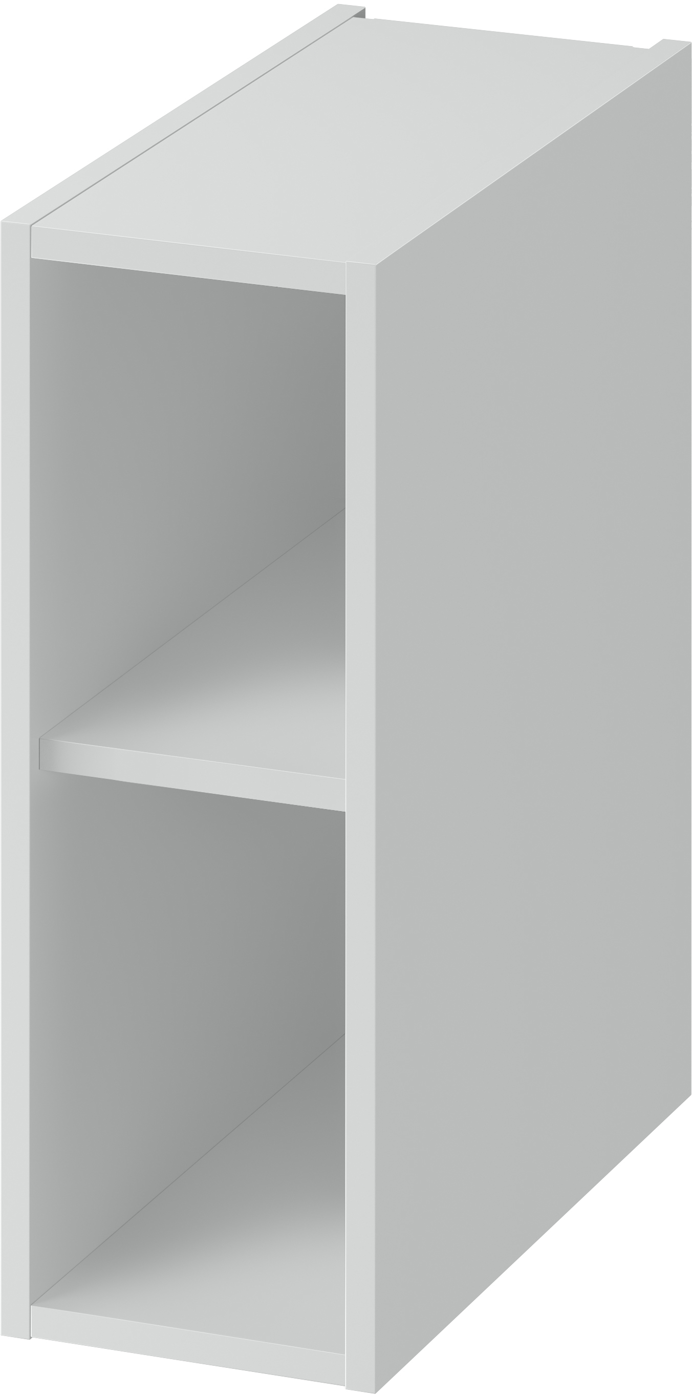 Cersanit Larga skrinka 20x44.4x55.1 cm bočné závesné sivá S932-089