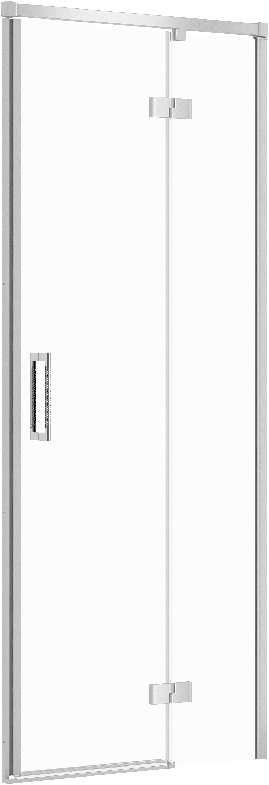 Cersanit Larga sprchové dvere 80 cm výklopné chróm lesklá/priehľadné sklo S932-115