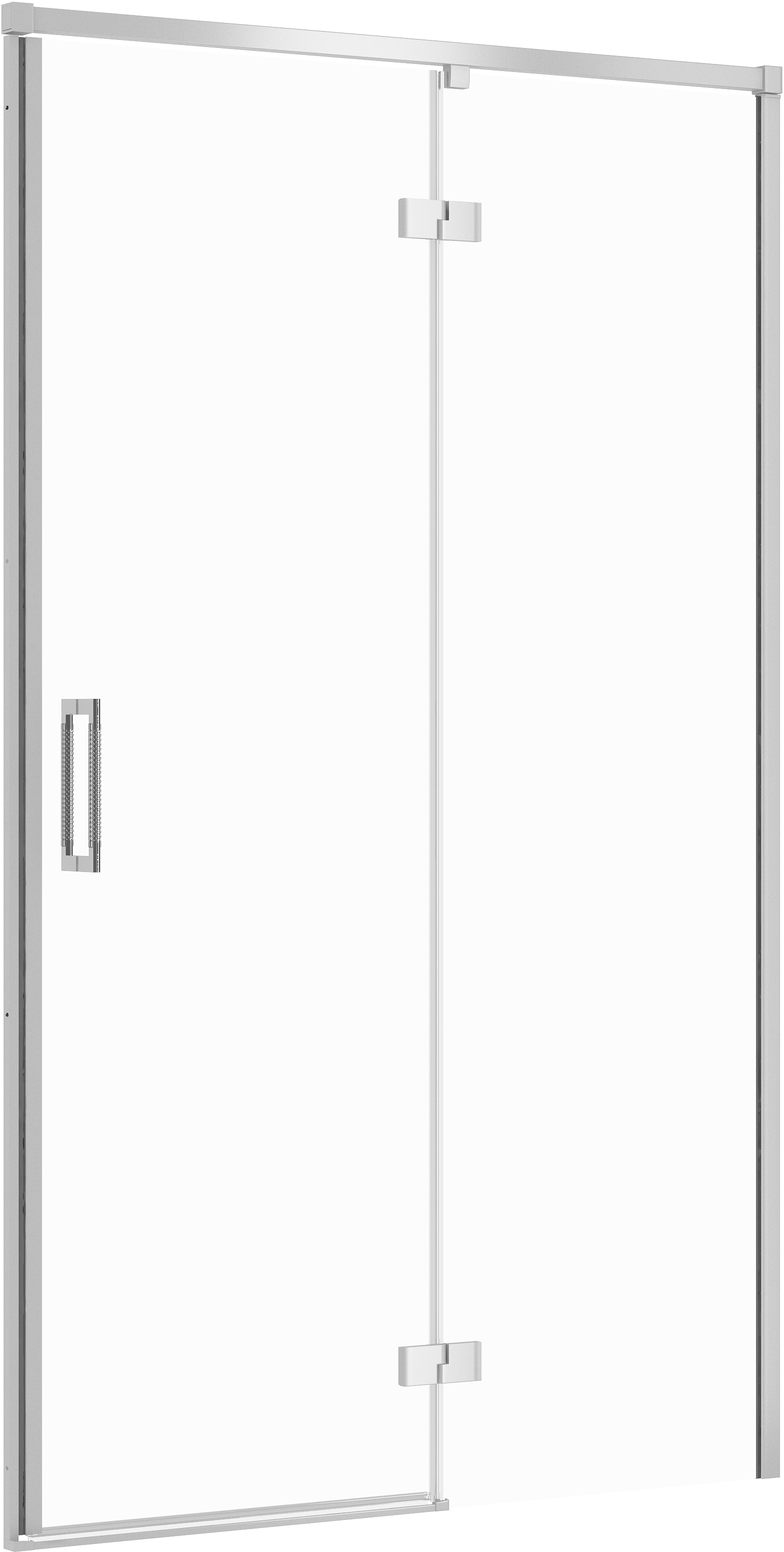 Cersanit Larga sprchové dvere 120 cm výklopné chróm lesklá/priehľadné sklo S932-118