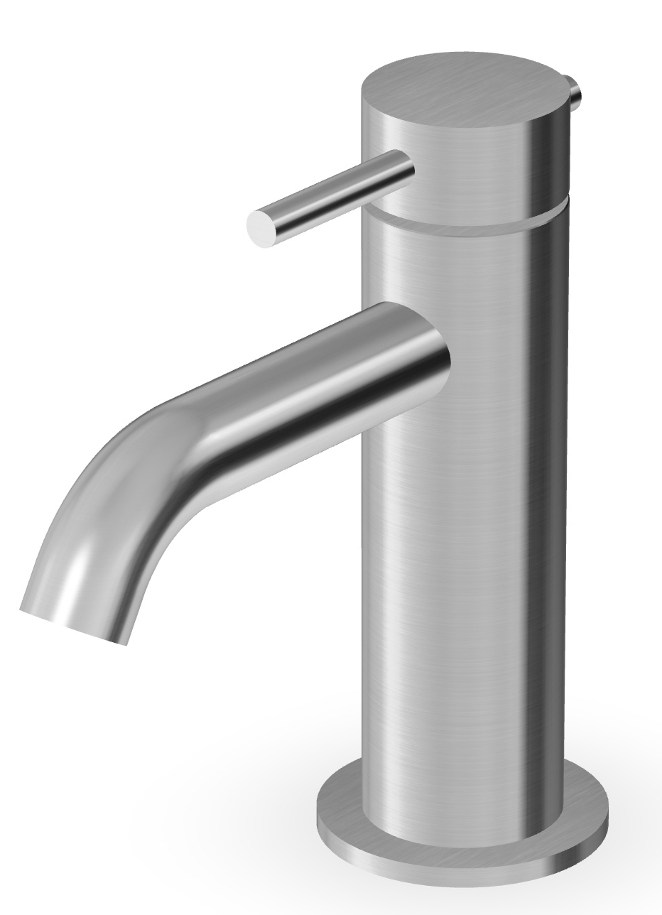 Zucchetti Helm umývadlová batéria stojanková oceľová ZHE687.X