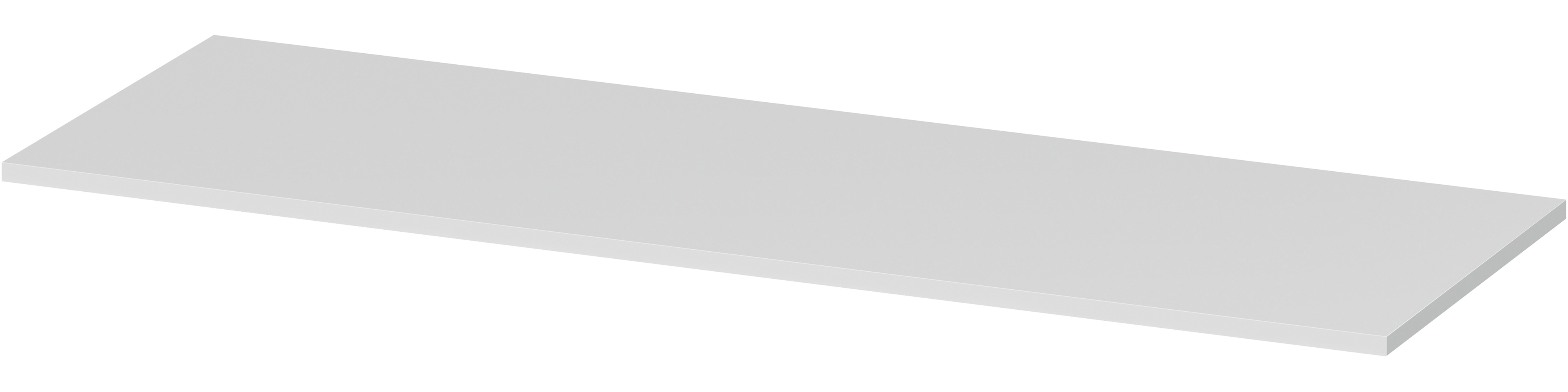Cersanit Larga doska 140.2x45 cm sivá S932-041