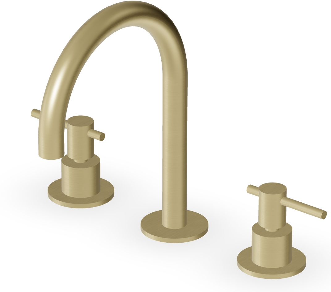 Zucchetti Helm umývadlová batéria stojanková zlatá ZHL515.XP31