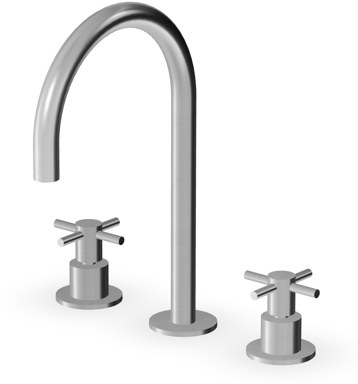 Zucchetti Helm umývadlová batéria stojanková oceľová ZHM516.X