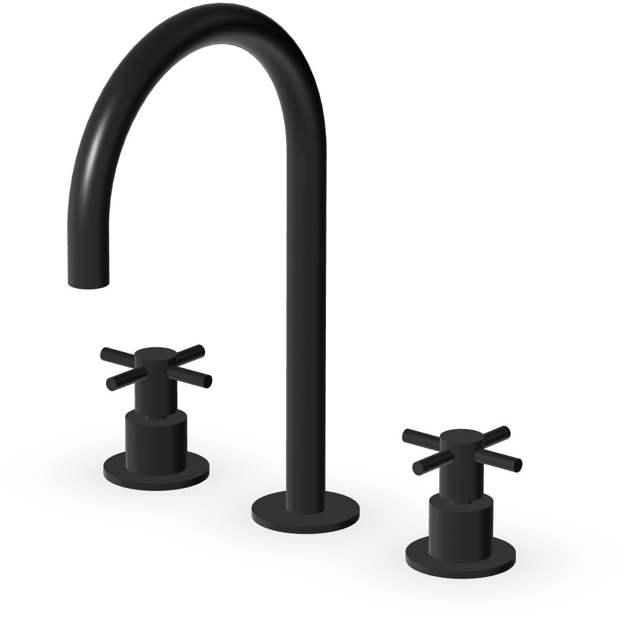 Zucchetti Helm umývadlová batéria stojanková čierna ZHM516.XP81