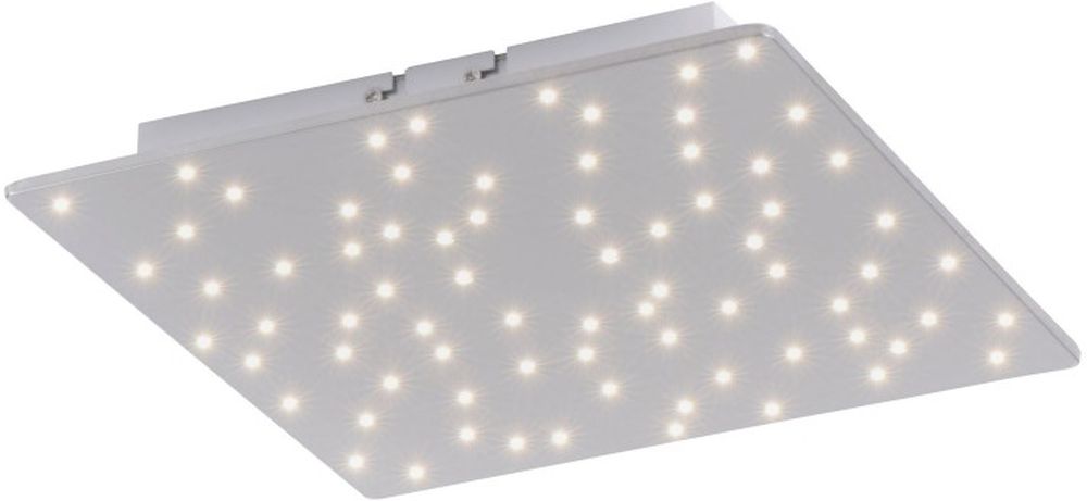 Leuchten Direkt Sparkle inteligentný plafón 1x12 W oceľová 14670-55