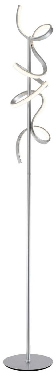Just Light Curls stojaca lampa 2x10 W strieborná 19031-21