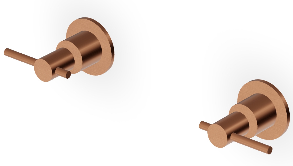 Zucchetti Helm sprchová batéria podomietková medená ZHL738.XP91