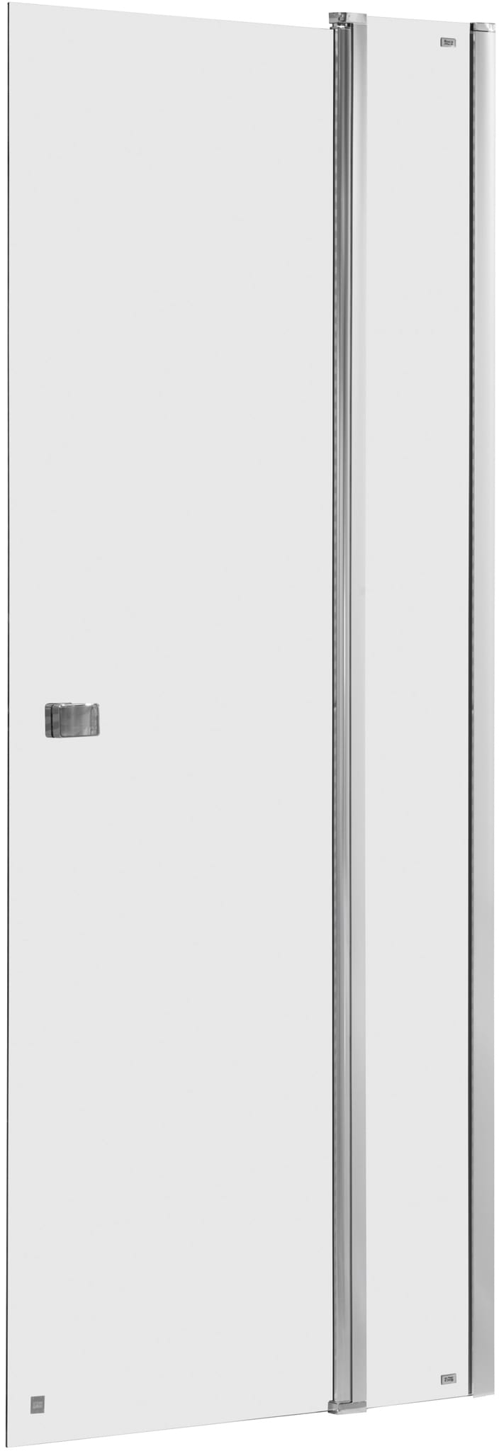 Roca Capital sprchové dvere 120 cm výklopné chróm lesklá/priehľadné sklo AM4612012M