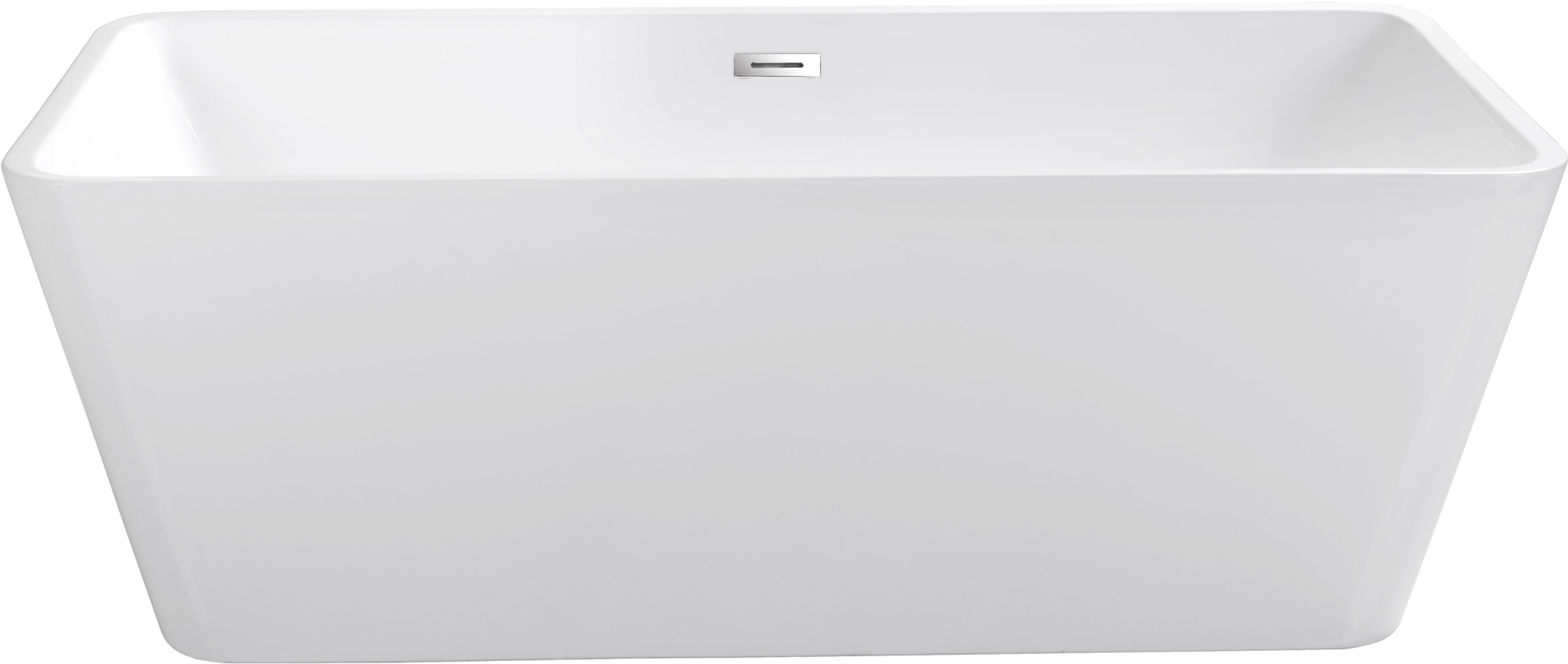 Besco Evita voľne stojaca vaňa 160x80 cm oválne biela #WAS-160-EZL
