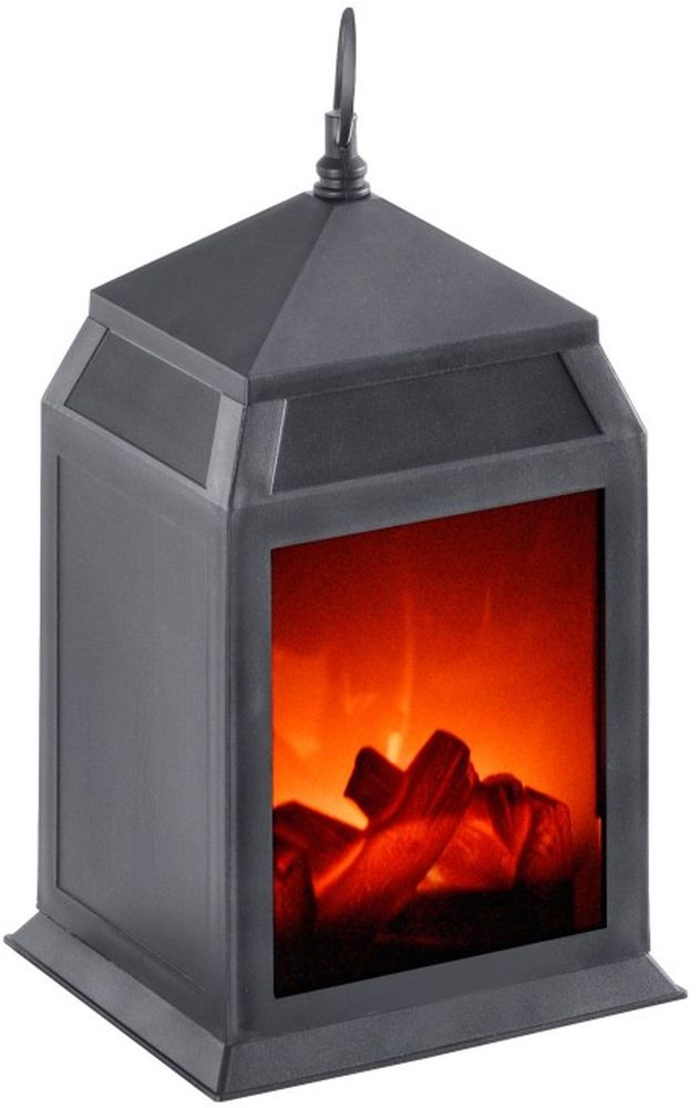 Leuchten Direkt Chimney stolová lampa 1x0.6 W čierna 86220-18