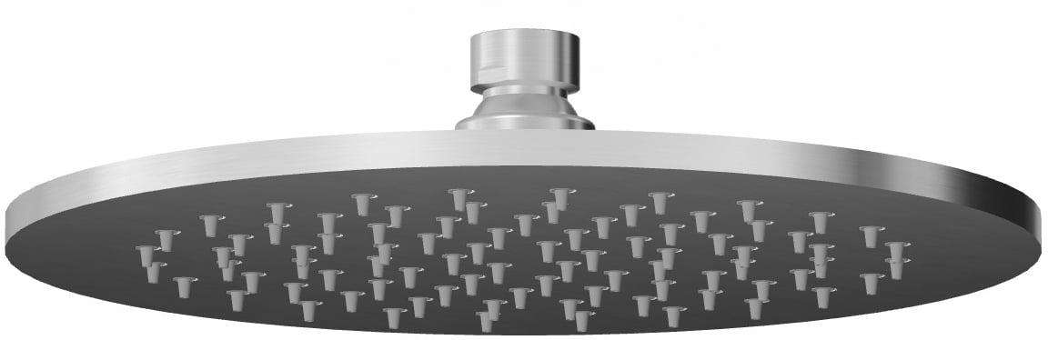 Zucchetti Helm horná/hlavová sprcha 22x22 cm okrúhly oceľová Z94261.X