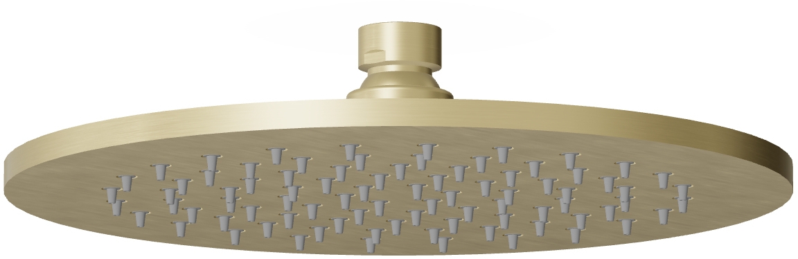 Zucchetti Helm horná/hlavová sprcha 22x22 cm okrúhly || Z94261.XP31