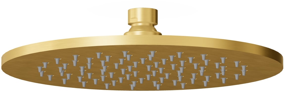 Zucchetti Helm horná/hlavová sprcha 22x22 cm okrúhly || Z94261.XP41