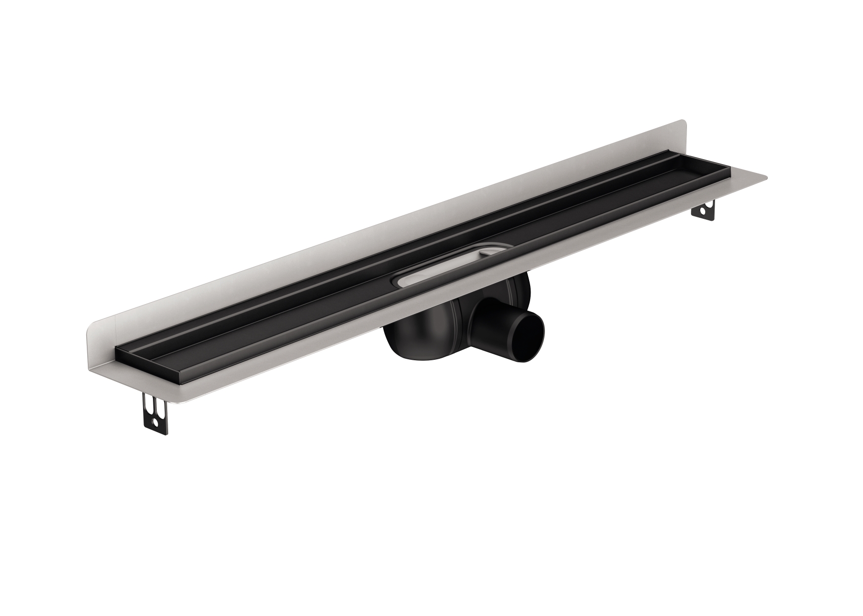 ACO ShowerDrain C Black lineárny odtok s mriežkou 108.5 cm čierna 9010.91.19