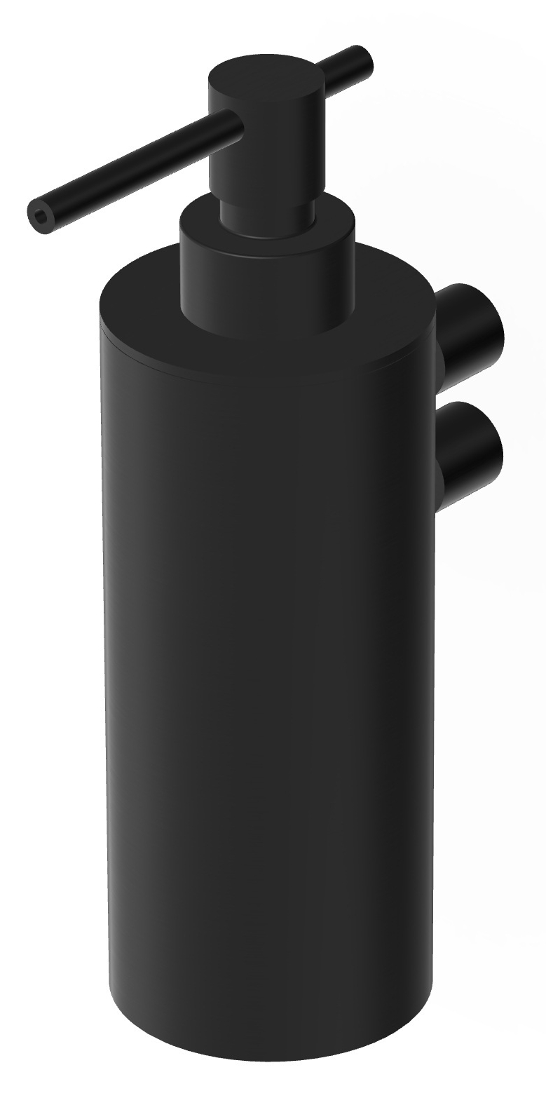 Zucchetti Helm dávkovač mydla 300 ml čierna ZAD815.XP81