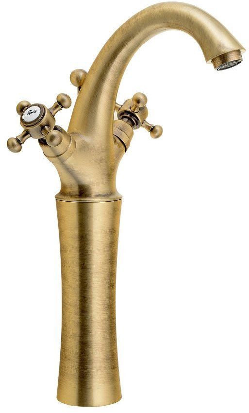 Sapho Antea umývadlová batéria stojanková mosadzná/antický bronz 3276L