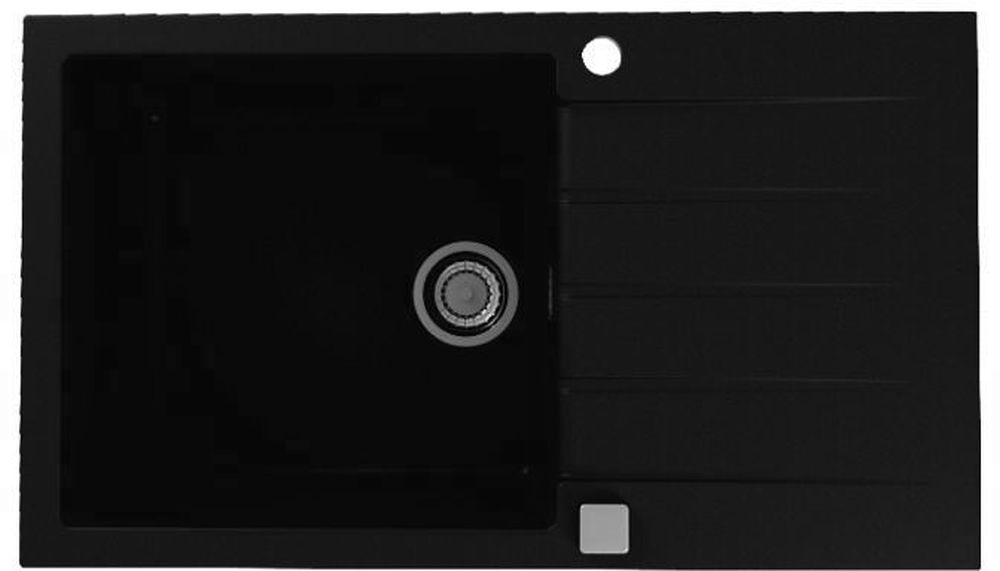 Alveus Cadit granitový drez 86x50 cm čierna 1132031