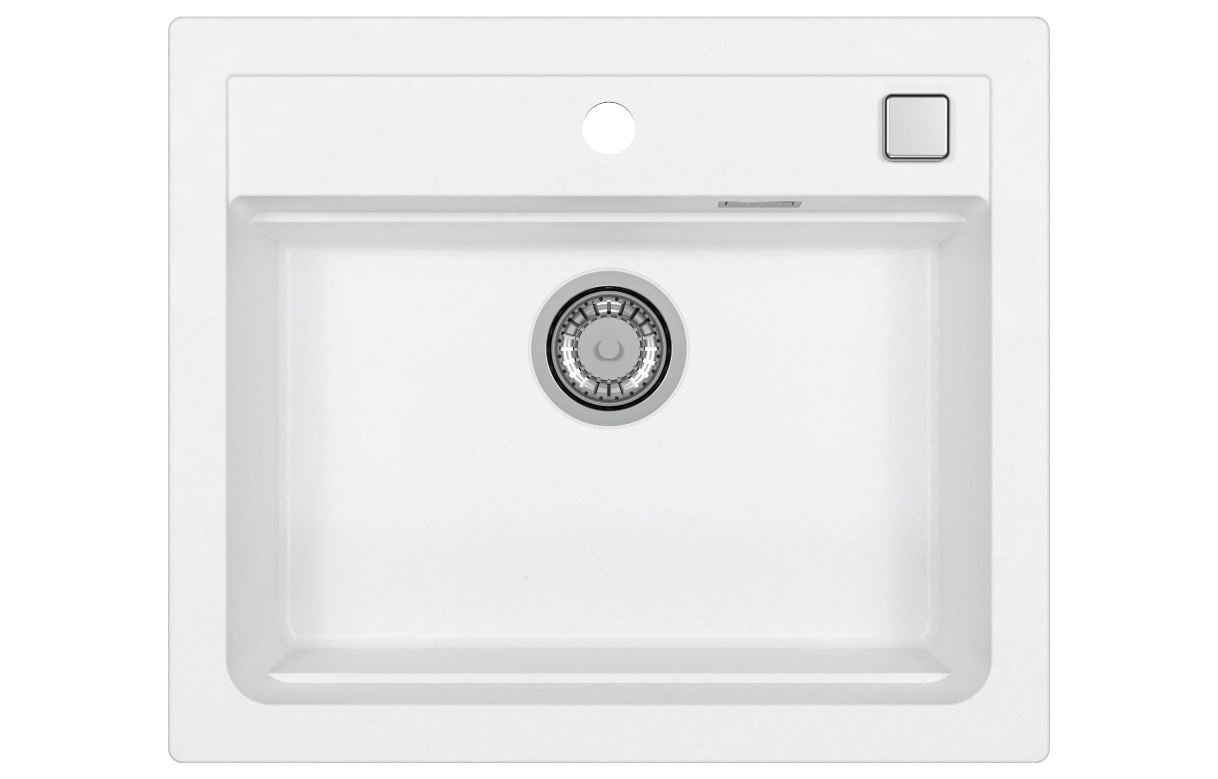 Alveus Atrox granitový drez 59x50 cm biela 1131991
